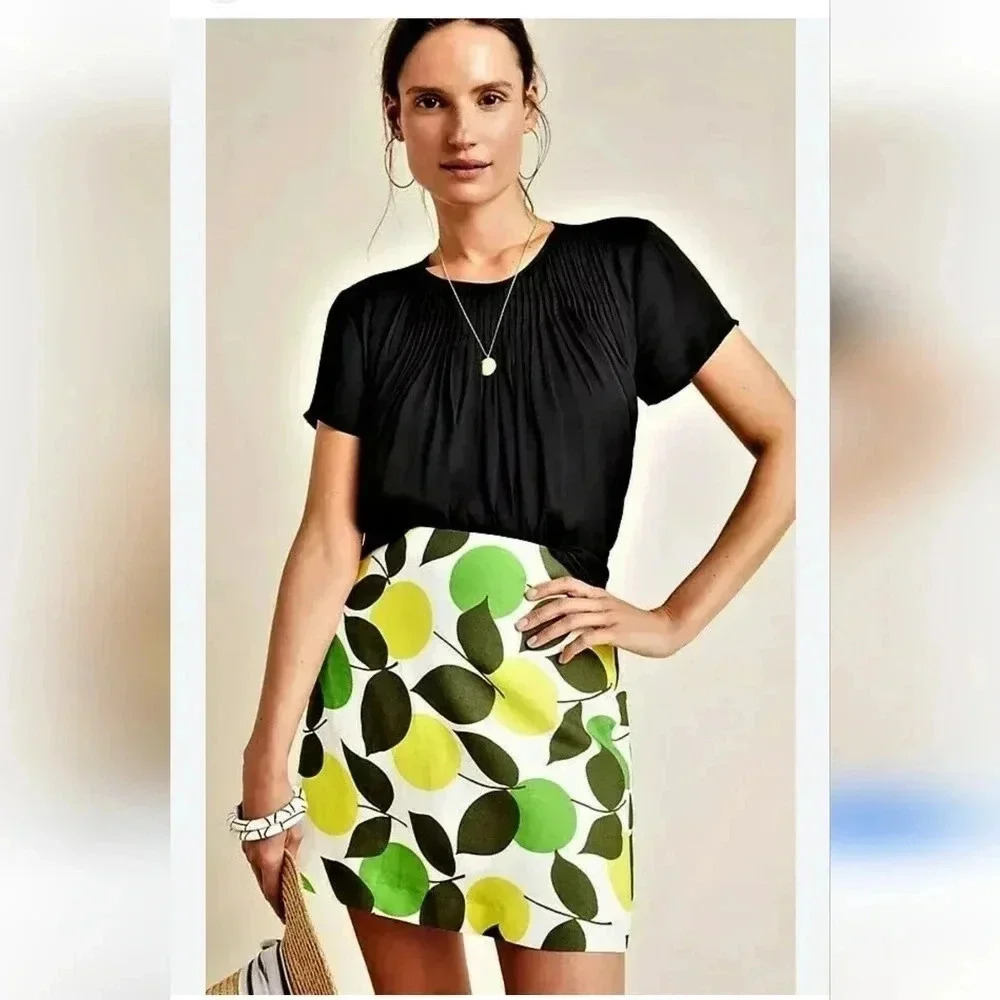 Corey Lynn Calter Citron Mini Skirt by Anthropologie - Picture 2 of 6